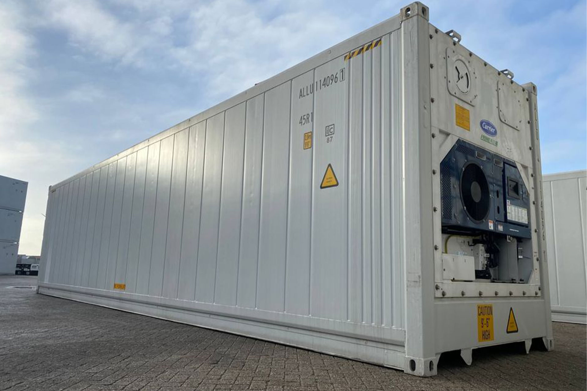REFRIGERATED CONTAINERS PARTS AND SPARES HEADER